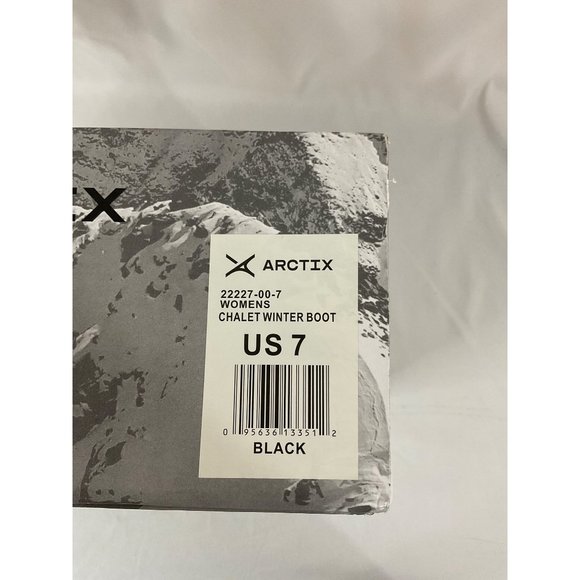 Arctix Women's Chalet Winter Boot Color Black Size : 7 NEW - Picture 10 of 10